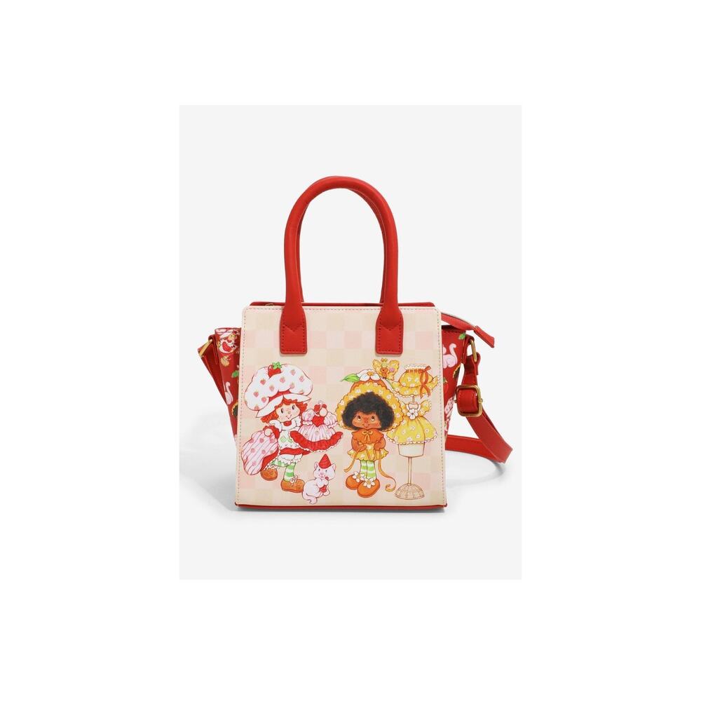 Loungefly Strawberry Shortcake orange blossom mini satchel bag NWT!